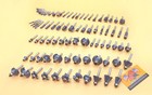 Drill Hog   80 Pc Carbide Router Bit Set Tungsten Woodworking Lifetime Warranty