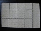 Deutsches Reich Mi   mhb 6 Scarce Mint Mnh Partial Sheet   2 