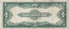 1923  1 One Dollar    horse Blanket    Silver Certificate Large Note