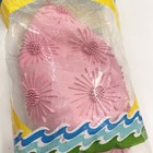 Vintage 60s Sealed 3d Floral Bubblegum Pink Swim Cap Groovy Flower Kleinert   s