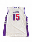 Champion Nba Toronto Raptors Vince Carter  15 Jersey White purple Size Medium 40
