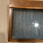Vintage Wood Pencil Or Pen Display Case 