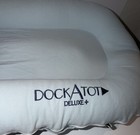 Dockatot Deluxe   Dock With Blue Ribbed Cover 0-8 Months