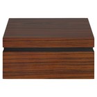 Humidor Supreme Dane Cigar Humidor Wood Box  Brown - 60 To 100 Cigars