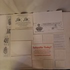 Vintage Lot Of 15 Sheets Stickers Ephemera Paper Junk Journal Scrapbook Planner