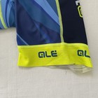 Al   Cycling Shorts Mens S Blue Neon Padded Italy Bike Bib Style Racing
