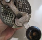 Antique Crank Nutmeg Grinder Grater Kitchen Spice Tool Black Wood Handle Pat Apd