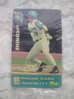 7-piece Phone Card Baseball Card Set