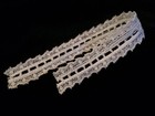 Antique Beading Trim Lace Cotton Dainty  Weaving Ribbon