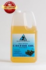 Castor Oil Organic Usp Grade Hexane Free By H b Oils Center Cold Pressed 7 Lb