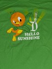 Walt Disney World Orange Bird Hello Sunshine T- Shirt L Nwt