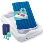 Inflatable Toddler Travel Bed With Safety Bumpers  4-sided    Portable Toddle   