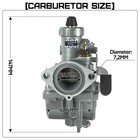 Carb Vm22 Carburetor Kit Predator 212cc Ct200u 196cc Mikuni Mini Bike Go Kart
