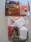 2 Vintage Walco Holiday Christmas Ornament Kits New Mr  Mrs  Snowman   Lanterns