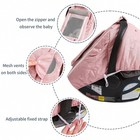 Baby Car Seat Cover Waterproof Windproof Infant Carrier Cover Winter Warm Blanke