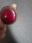 Vintage Glass 1-3 4  Saf-t-ray Reflector Prewar Bicycle Schwinn Colson Shelby Dx