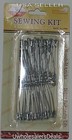 50 Jumbo Safety Pins Silver Tone  2 Inches Long   New In Pack