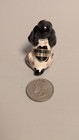 1950s Hagen Renaker Butch Cocker Spaniel Dog With Label Black   White 