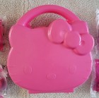 Vintage Mcdonald s 2002 Hello Kitty Sanrio Case   4 Toys Nails  Necklace  Brush 
