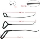 Paintless Dent Repair Tools 6 Pieces Of Removal Rods With Awl Head    