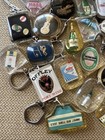 Vintage Keychain Lot Keychains Mostly French France Some Rare Some Move 50