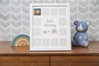 My First Year Photo Frame  Baby Milestone Picture Frame  Newborn Keepsake  El   