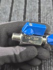 qty 5  Pn63 Mini Ball Valve 1 4  304 Stainless Steel Female To Male Npt Thread