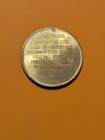 John Adams President Usa United States Souvenir Token Medal Unc