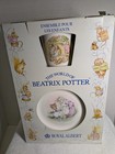 Royal Albert Beatrix Potter 3 Piece Child Feeding Set 1986 New Iob England