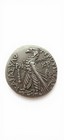 Ancient Greek Seleucid Kingdom Tetradrachm Silver Tone Coin