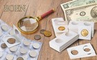 100pcs Cardboard Coin Holders 20 5mm 2 x2  Storage Flips For Pennies   Dimes