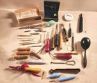 Vintage Huge  Lot Misc Tools   Sewing   Knitting  Crafts  Parts  Etc