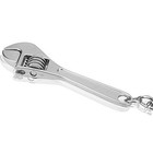  Mini Silver Wrench Keychain Automotive Part Car Gift Key Chain   Tape Measure