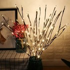 20 Led Branch Floral Lights Lamp Merry Christmas Tree Xmas Decorations Homestay