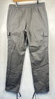 Mens Cargo Pants Sz 36 Cinch Ankle Stretch Waist Drawstring Relaxed