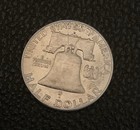 1961-d 50c 90  Silver Franklin Half Dollar 