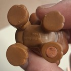 Hasbro Littlest Pet Shop Brown Dog Figure With White Stripe And Blue Eyes