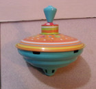 Vintage Tin Toy Spinning Top