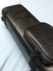 J j 4 Butt 8 Shaft Black Aligator Leatherette 4x8 Cue Case With Free Shipping   