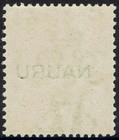 Nauru 1916 Kgv 2d Mnh    Center Overprint