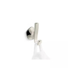 Sundae J-hook Robe towel Hook In Vibrant Polished Nickel Free Shipping New