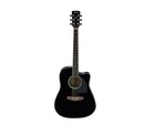 Open Box Ibanez Pf15ece Pf Series Dreadnought A e Guitar - Black