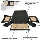 Replacement Black Soft Top W  Windows 9085235 For 10-18 Jeep Wrangler Unlimited
