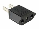 Eu To Us Euro Europe To Usa Plug Power Jack Wall Converter Travel Adapter 6pc