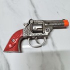 Rare Antique Gene Autry Kenton Toy Cap Gun With Red Embossed Grips Vintage Toys