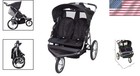 Double Jogger Stroller - Lightweight With Quick-fold Design