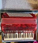 Vintage 20th Century Paolo Soprani Button Accordion W Case Vhtf  Works parts