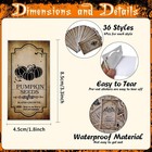 144pcs Halloween Vintage Bottle Labels Laminated Apothecary Potion Stickers Set