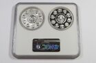 2021 Mo Ngc Pf69 Proof   Reverse - 1 Oz Silver Libertad Onza 2 Coin Set  50615a