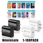 Type C 20w Fast Charger Block For Samsung Galaxy S25 Edge Pd Power Adapter Lot